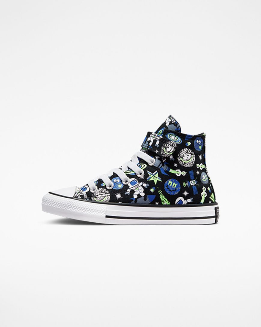 Tenisi Inalti Fete Converse Chuck Taylor All Star Easy-On Space Cruiser Negrii Albastri Verzi | RO JQPX0708